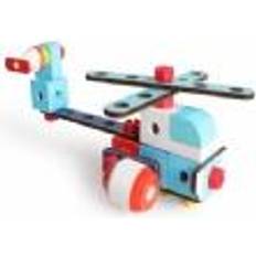 Trælegetøj Klodser Wooden construction blocks Helicopter