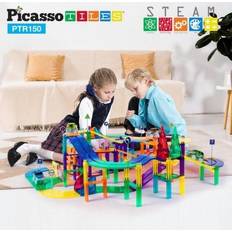 Autobanen uitverkoop Picasso Tiles Magnetische Tegels Racebaan