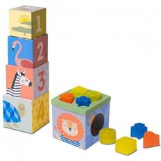 Taf Toys Savannah Sort & Stack for Infants & Toddlers, Educational, Developmental Toy for 12 Months & up, Various