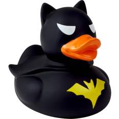 Gul badeand Lilalu gummianka Dark Duck junior 8,5 cm svart/gul/orange
