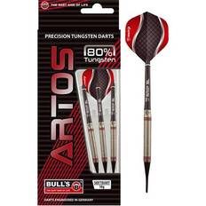 Bull's BULL'S 1 BULL'S Artos AR3 Softdart, Red 80% Tungsten 18 Gr