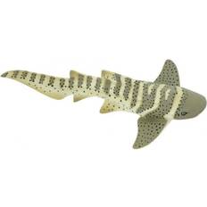 Safari Havsdjur Zebra Haj Junior 11 Cm Beige/elfenben Vit