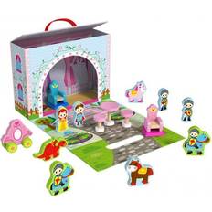 Tooky Toy Wooden Princess Playset