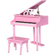 Toy Pianos on sale Homcom Piano with Music Stand & Bench