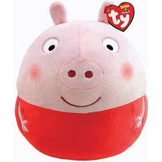 Grisar Mjukisdjur TY Peppa Pig Peppa Pig Squish-A-Boo 14" 0008421392155