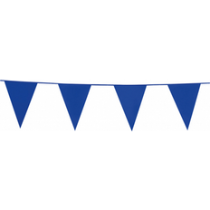Globos Vimpel Flagguirlande Blå