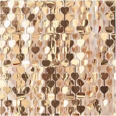 Häät Oviaukon Juhlasukat Ginger Ray Gold Foiled Heart Backdrop Wedding Party Decoration Photobooth