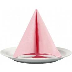 Happy Moments 20x Roze servetten van papier 33 x 33 cm