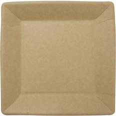 Kvadratiske Engangstallerkner Antalis Disposable Plates Environmentally Friendly 23x23cm 50-pack