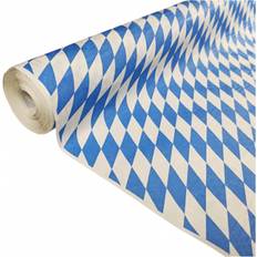 Oktoberfest Tallerkener, Glas & Bestik Table Cloths Bavarian 1x8m