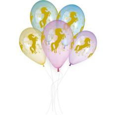 Latex Balloner Ballon Enhjørning Enhjørning (5 -pakning) Multicolor