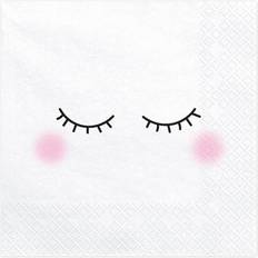 PartyDeco Tovaglioli Sleepy 20 Pezzi 33 x 33 cm