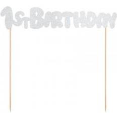 PartyDeco 1st Birthday Tårtdekoration