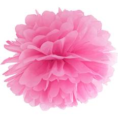 PartyDeco Pompom Di Carta Velina Rosa Chiaro