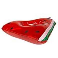 Rosso Decorazioni Gonfiabili Folat 20285 Inflatable Floating Watermelon Disc Cup Holder Red