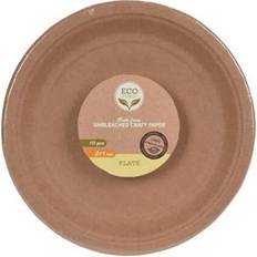 Platos Desechables Excellent Houseware Koopman 17cm Biodegradable Cardboard Plate (Pack of 10)