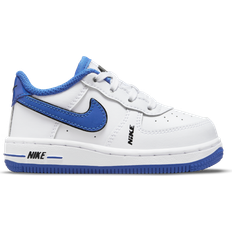 NIKE Force 1 LV8 TD - White/Black/Game Royal/White