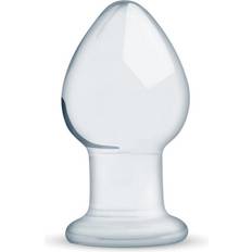 Glass buttplug Sexleksaker Analplugg Transparent (Ø 2,5 cm)