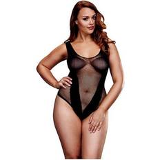 Baci Lingerie Body Jacquard Grande Taille Noir plus_size