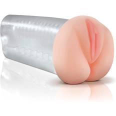 Anus Masturbatoren Pipedream Masturbator „Deluxe See-Thru Stroker“ mit Vagina und Anus-Öffnung