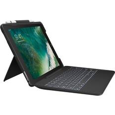 Logitech Tablet Keyboards Logitech Slim Combo Keyboard Cover Case for Apple iPad Pro 10.5"(English)