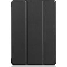 MTK Trefoldet Etui Med Stativ Til Huawei Mediapad T5 10 Sort Black