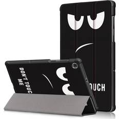 Lenovo tab m10 fhd plus MTK Tri-fold Stand Case For Lenovo Tab M10 Fhd Plus Do Not Touch M Black