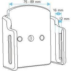 Brodit Tablets Holdere til mobile enheder Brodit Passive Holder