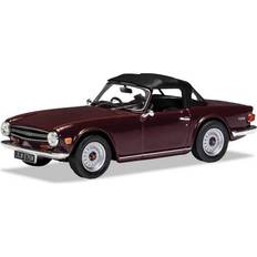 Corgi Triumph TR6 Damson Diecast Model