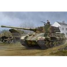HobbyBoss Hobby Boss 084531 Pz.Kpfw.VI Sd.Kfz.182 Tiger II (Henschel 1944 Production) w/Zimmerit Plastic Model kit, Coloured