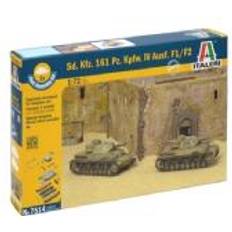 Modellsatser på rea Italeri SD. KFZ. 161 PZ. KPFW. IV AUSF.F1/F2, 1:72, Monteringssats, Pansarvagn, SD. KFZ. 161 PZ. KPFW. IV AUSF.F1/F2, Alla, Plast