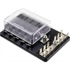 TRU Components TC-9070604 Bil-sikringsholder med statusindikator Passer til Standard fladsikring 30 A 32 V/DC 1 stk