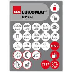 Luxomat Beg Fjernbetjening Luxomat Ir-pd3n