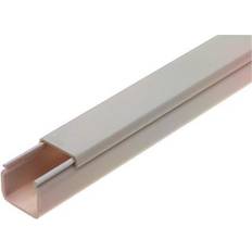 Solar Plus OBO Kabelkanal WDK – Kanalbund med låg, 39 x 88,5 mm (WDK40090) lysegrå 2 meter