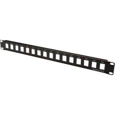 Mehrfachsteckdosen & Verlängerungskabel Digitus Assmann 1HE Modular Patch Panel ungeschirmt 16-Port blank