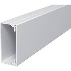 Obo kabelkanal Solar Plus OBO Kabelkanal WDK – Kanalbund med låg, 39 x 88,5 mm (WDK40090) renhvid 2 meter