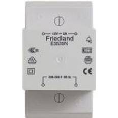 Friedland Ringetrafo 12V 2A din skinne
