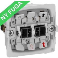 Fuga 1 polet afbryder Schneider Electric 2 polet afbryder