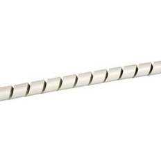 White Cable Conduits HellermannTyton SBPEFR4-PE-FR-WH Spiral tube White 30 m