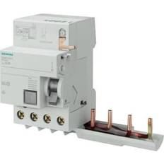 Siemens Bloqueo diferencial 4P 63A 300mA tipo a/s 3 módulos para 5SY 5SM26458