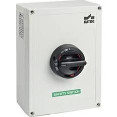 Sikkerhedsafbryder 32A 6P grå/sort KUM632U