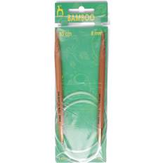 Pony Bamboo 80cm Fixed Circular Knitting Needles 8.00mm (P67317)