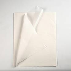 Valkoinen Silkkikreppipaperit Creativ Company Tissue Paper, 50x70 cm, 17 g, white, 10 sheet/ 1 pack