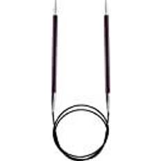 Knitpro Zing Rundstickor Aluminium 80cm 6,00mm 31.5in US10 Purple Ve