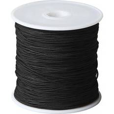Knyttesnor 1mm Creativ Company Knyttesnor, tykkelse 1 mm, sort, 50m