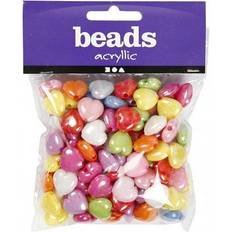 Heart Beads 25x15mm 70g