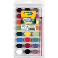 Pitture Crayola Acquerelli Con Pennello 24 Pezzi