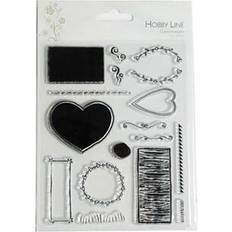 Hobby Line HOBBY2YOU Stempelmotiv 140x180mm hjerter