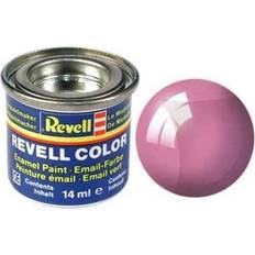 A base de agua Pinturas de Esmalte Revell Enamel Color Red, Clear 14 ml