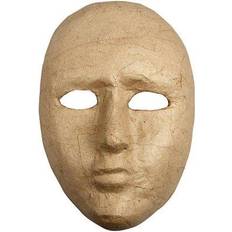 Papier Mache Full Face Mask
